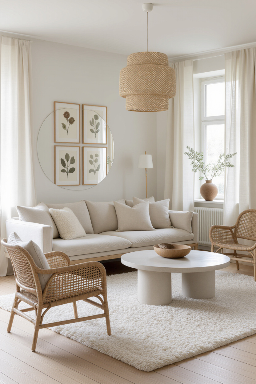 neutral living room, neutral living room ideas, industrial natural living room, dark scandinavian living room, timeless living room