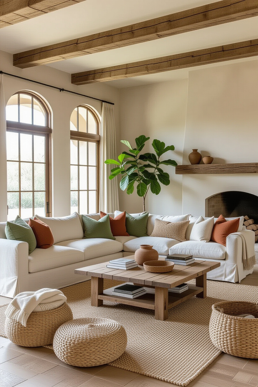 earthy tones living room, earthy living room, earthy kitchen, earthy organic living room, earthy elegant living room