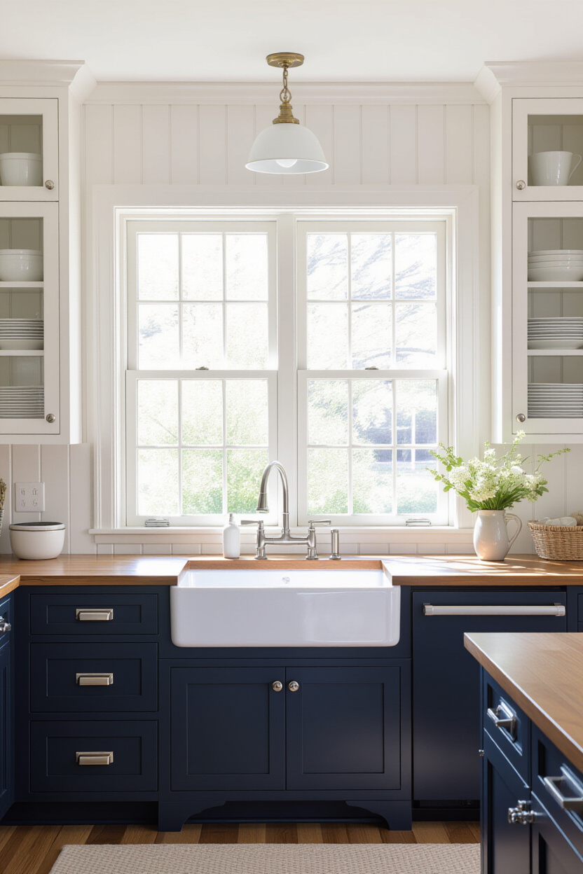 painted kitchen cabinets colors, kitchen cabinets color combination, cream and gray kitchen cabinets, kitchen cabinet black and wood, white two tone kitchen cabinets