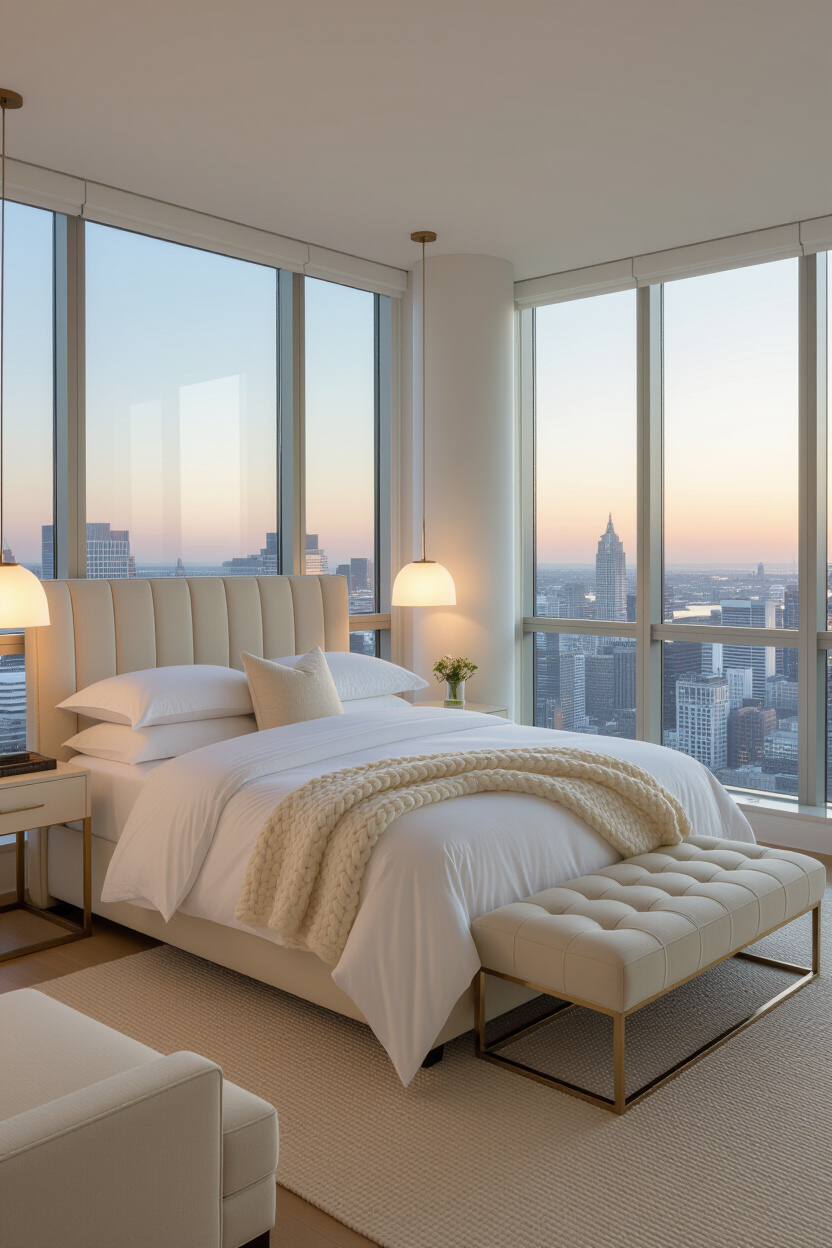 modern luxury bedroom, modern luxe bedroom, luxe modern bedroom, luxe bedroom classy, modern airy bedroom