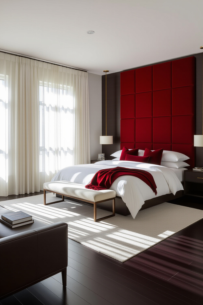 modern luxury bedroom, bedroom interior design luxury, bedroom bed design, luxury bedroom accent wall, design living room