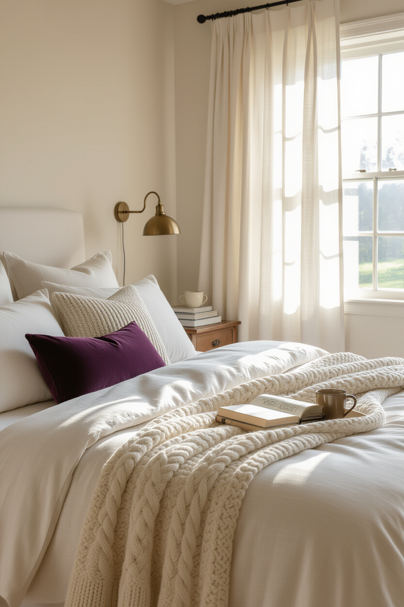 dream room inspiration, redecorate bedroom, dreamy room, cozy rustic bedroom bed bath & beyond, cozy room decor