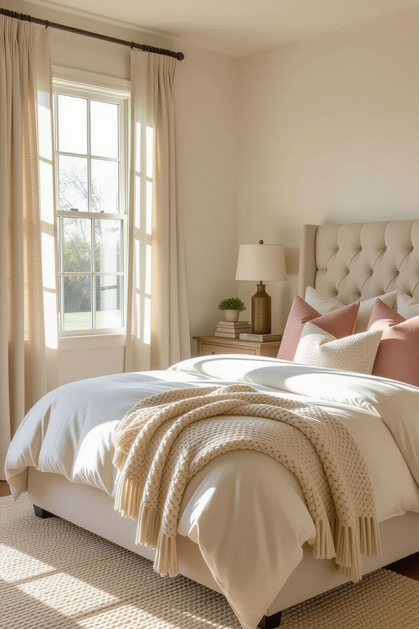 comfy bedroom, dream room inspiration, cozy bedroom with balcony, master bedrooms decor, cozy master bedrooms decor
