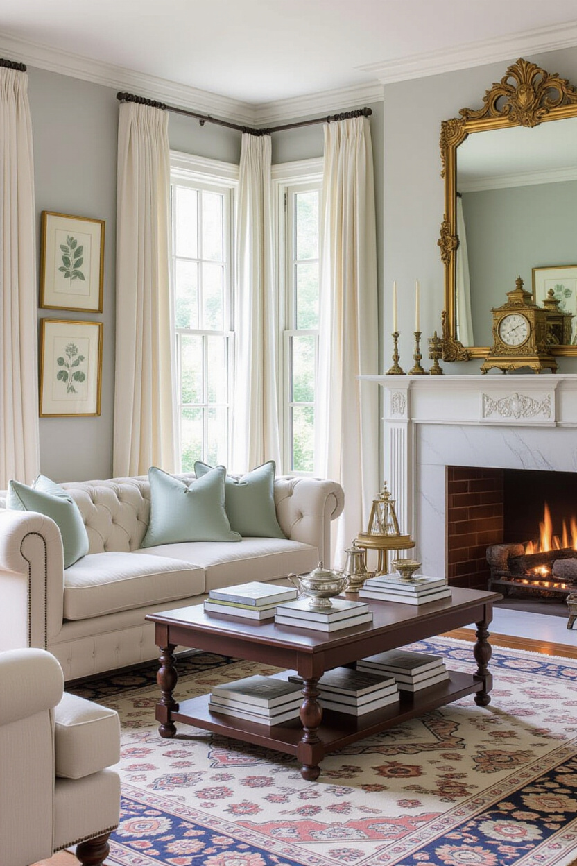 elegant living room, luxury living room, white and gold living room, beautiful living room ideas, modern elegant living room