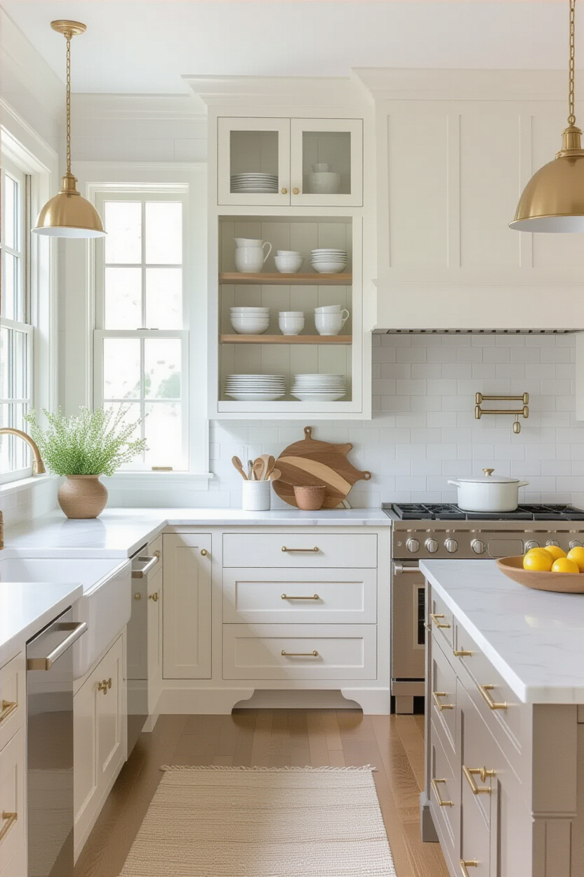 kitchen cabinet design, kabinet dapur, two tone kitchen cabinets, blue kitchen cabinets, double kitchen cabinets