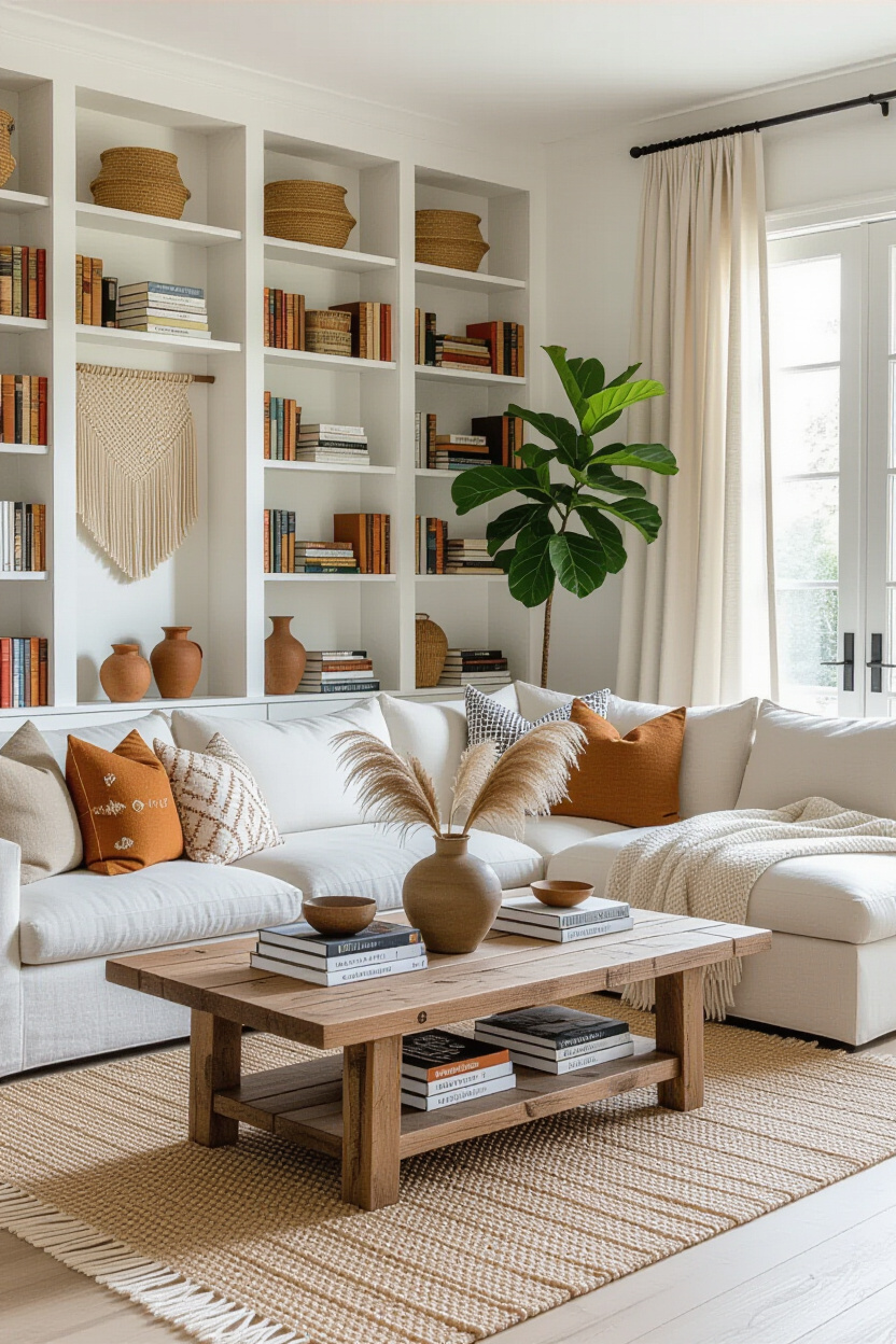 new living room, living room inspiration, light tone living room, living room decor inspiration, living room decor cozy