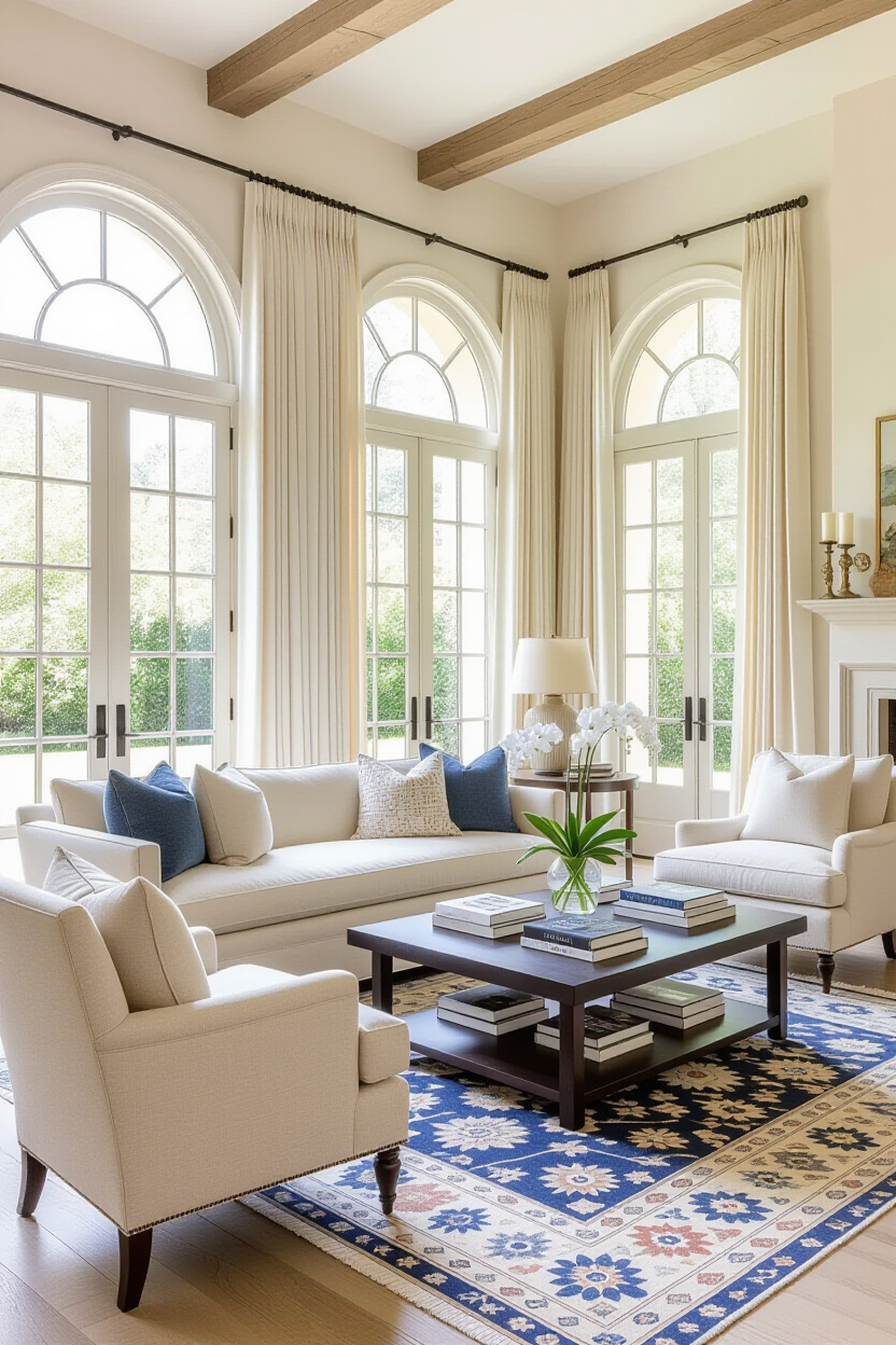 elegant living room, classy living room, stunning living rooms, elegant french living room, parisian chic living room