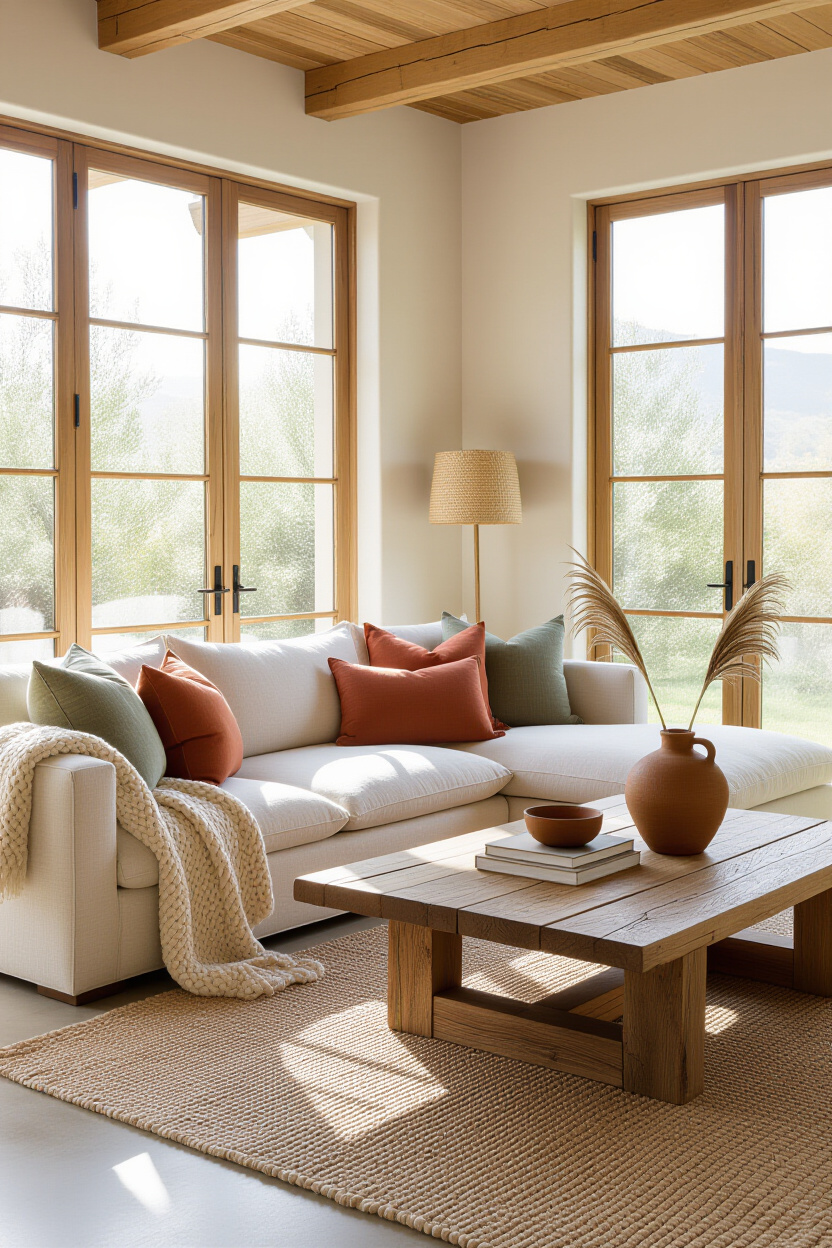 earthy retro living room, earthy home decor, earthy living room ideas earth tones, earthy organic living room, earthy living room decor ideas