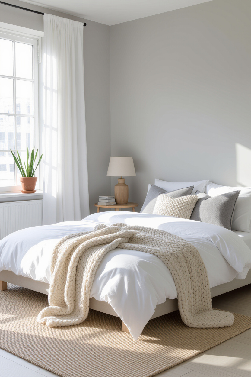room inspiration bedroom, cozy bedroom, light and cozy bedroom, sleeping room, clean bedroom