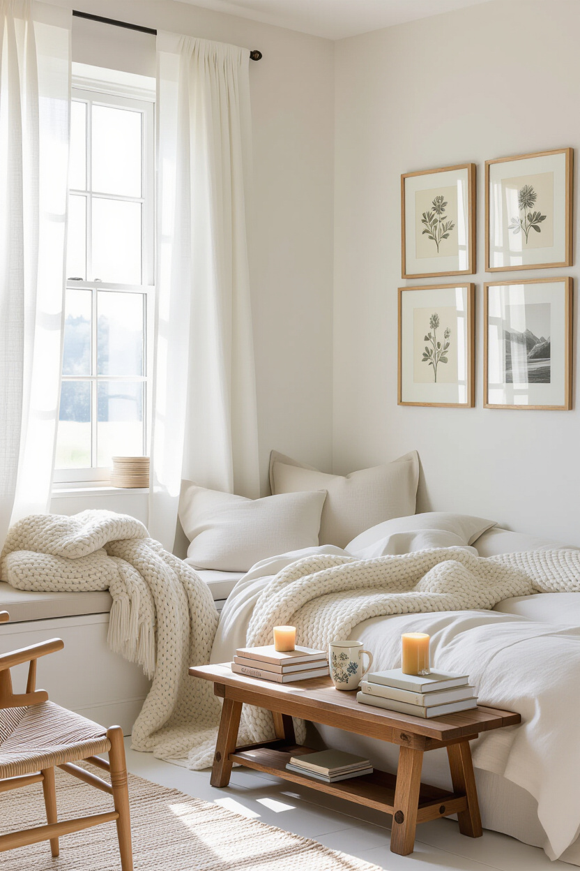 cozy room, cozy bedroom, large master bedrooms decor cozy relaxing, warm bedroom aesthetic, cute brown bed set