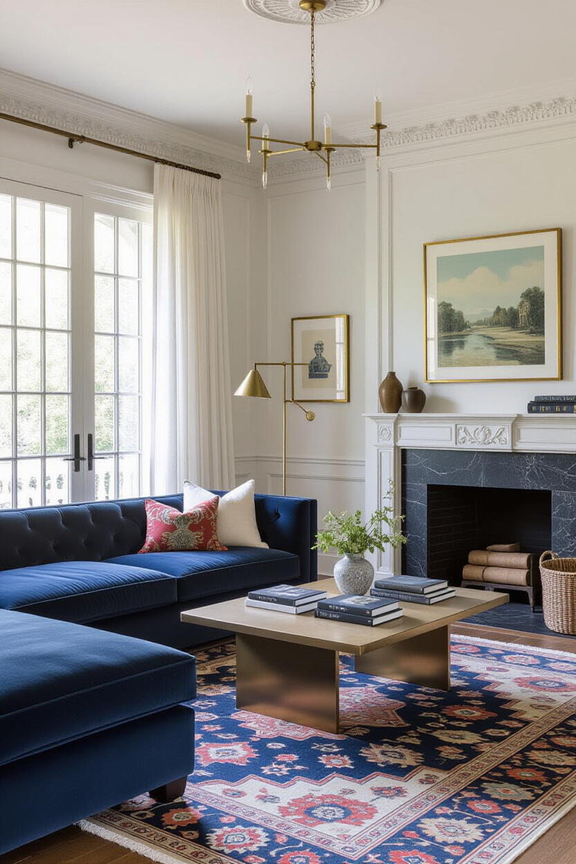classic living room design, classic living room, american classic living room, neo classic living room, new classic living room