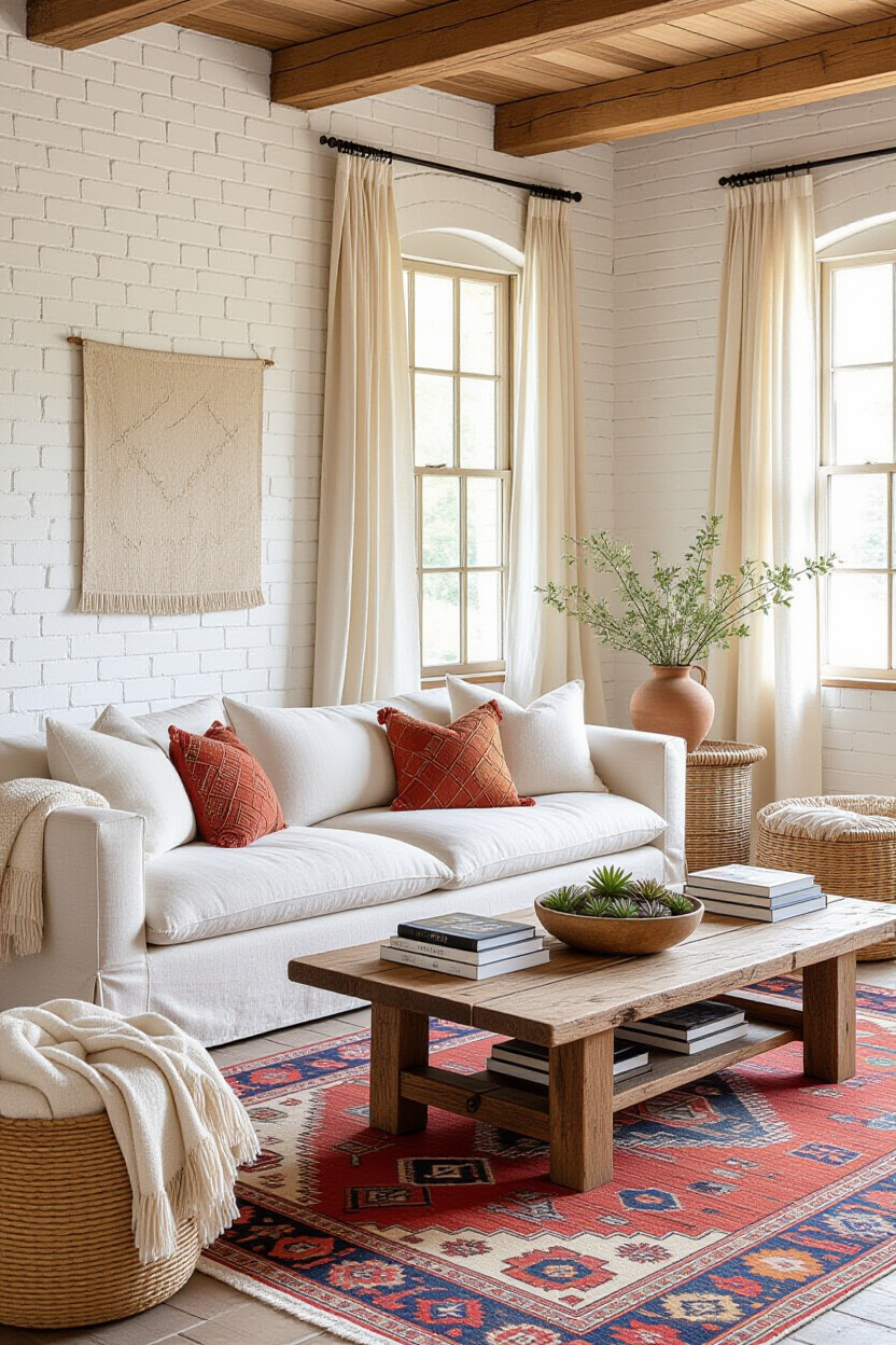 bohemian living room, home design living room, zen living room, ideas of living room, eclectic living room