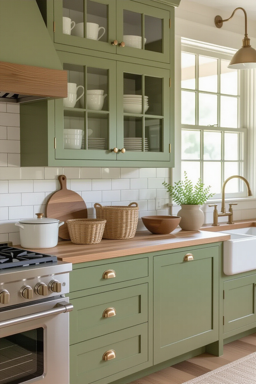 diy kitchen storage, dark kitchen cabinets, kitchen inspiration design, muted kitchen cabinets, two tone kitchen cabinets