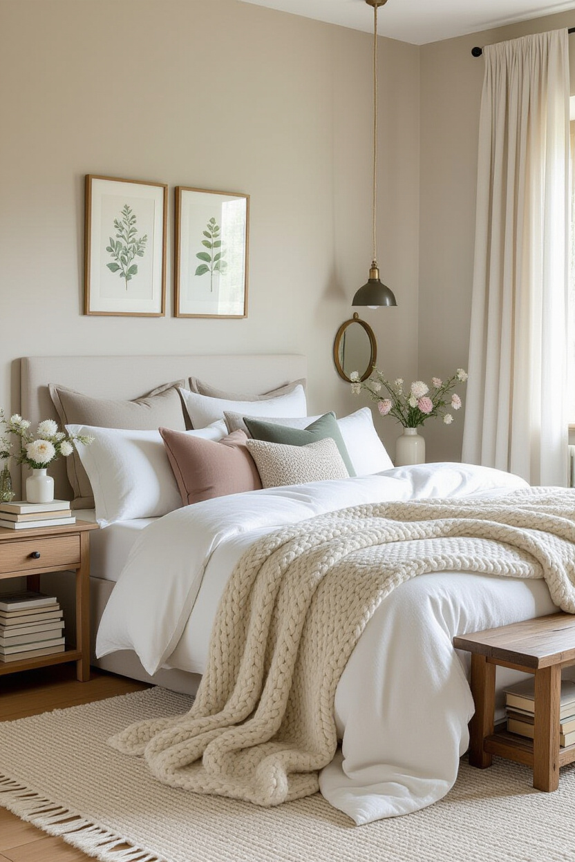 room inspiration bedroom, cozy bedroom, master bedrooms decor, cozy fall bedroom, cozy master bedrooms decor