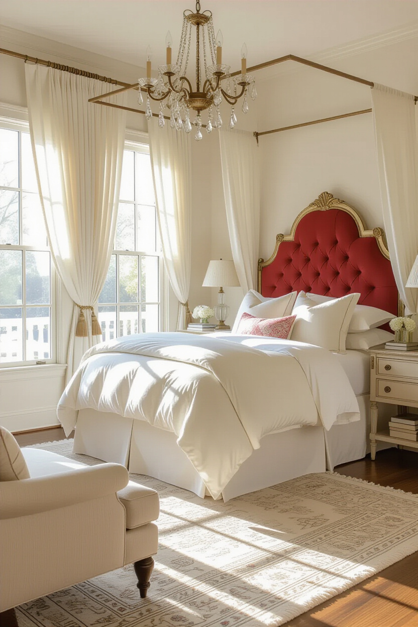 luxurious bedrooms, modern luxury bedroom, glam bedroom, elegant guest bedroom, lovely bedroom