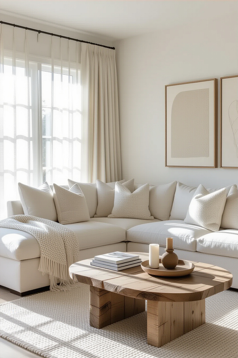 coastal living room, beige living rooms, dark cozy living room ideas, neutral living room coffee tables wood, dark couch living room ideas