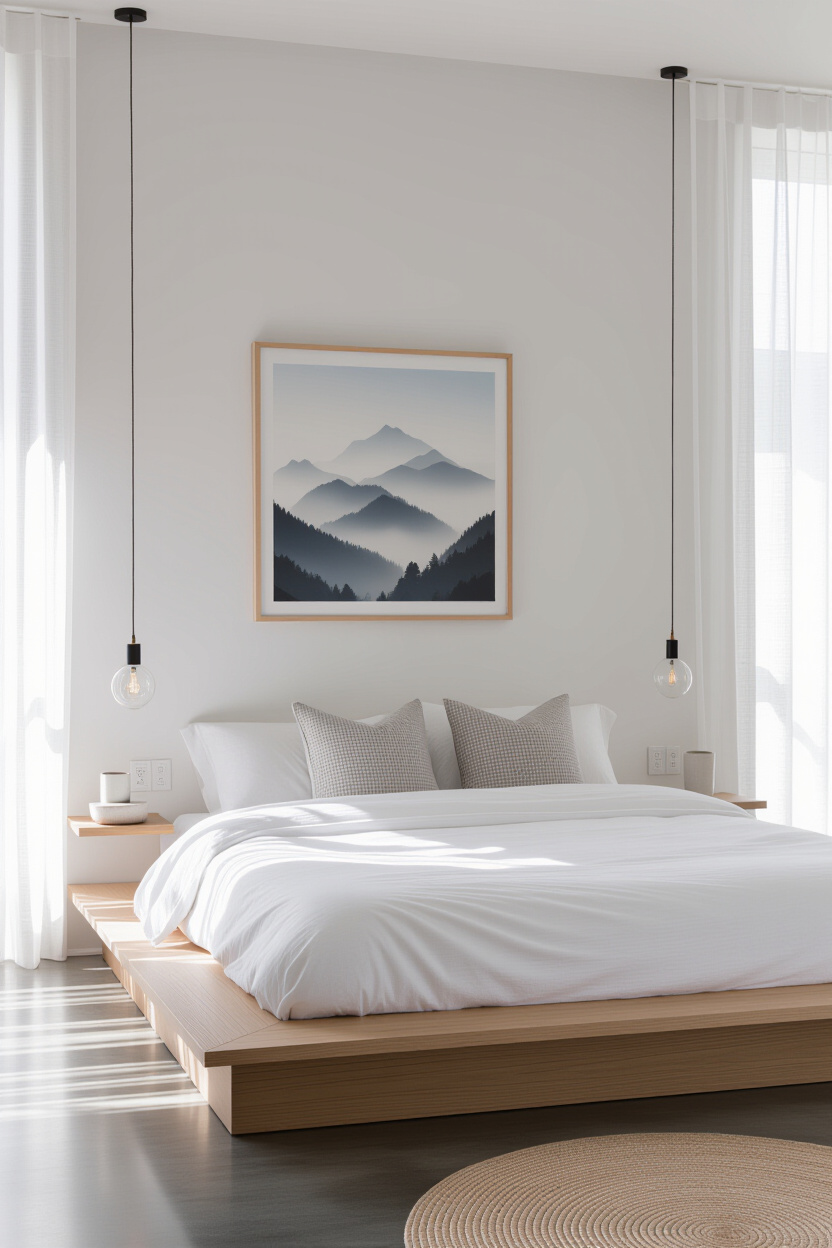 minimalist room, minimalist bedroom, cottage core minimalist bedroom, minimalist bedroom storage, minimalist functional bedroom