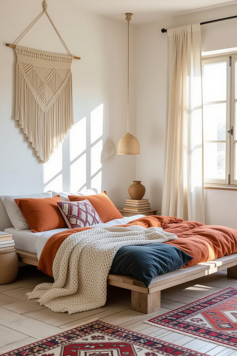 dream room inspiration, cozy room, tiny bedroom, cozy fall bedroom, cozy bedroom with balcony