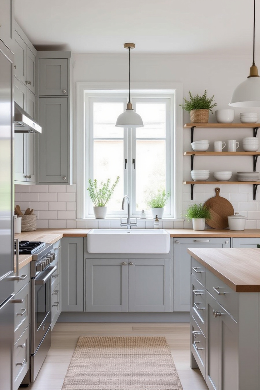 dark kitchen cabinets, diy kitchen cabinets, black kitchen cabinets, oak kitchen cabinets, kitchen with open cabinets