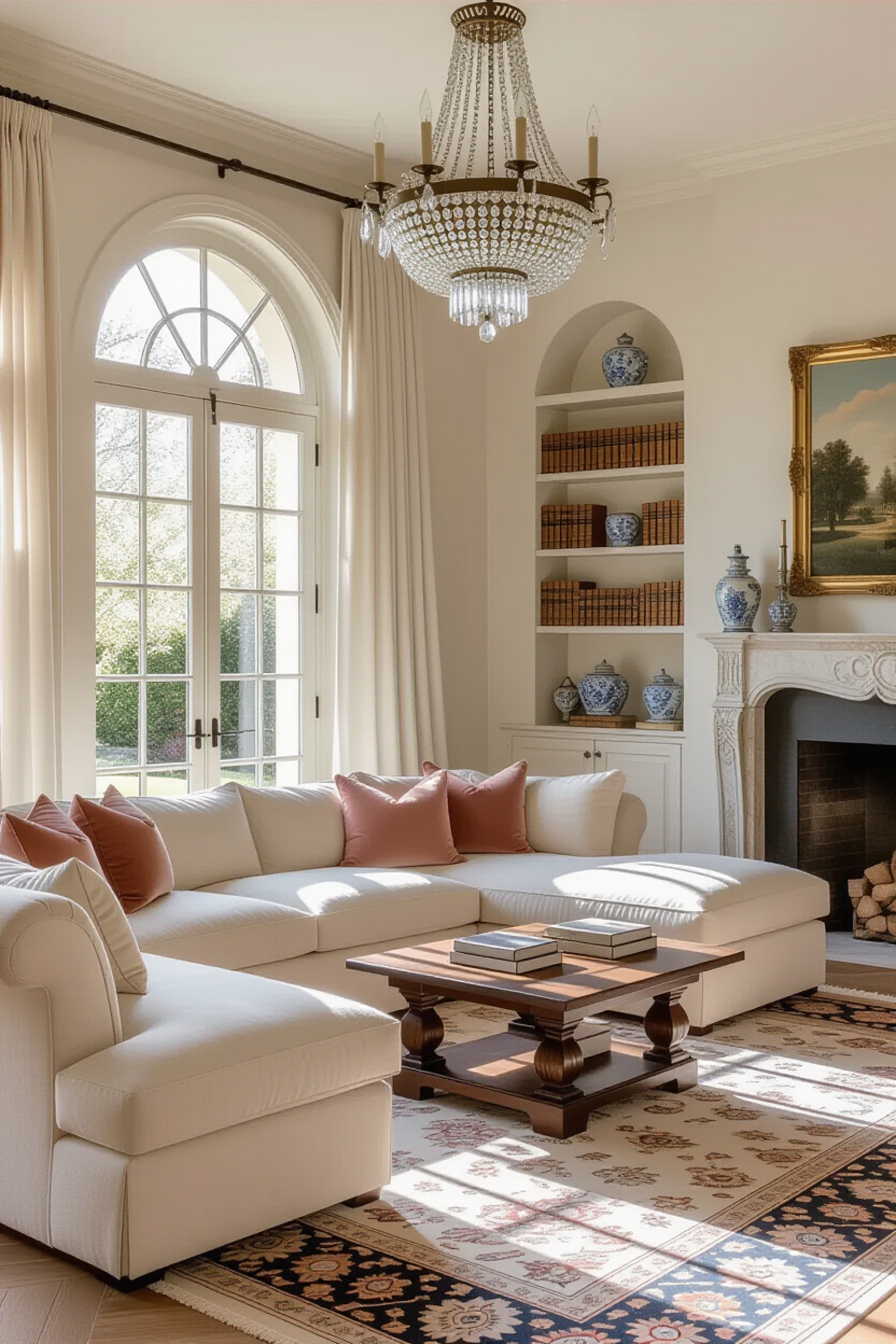 classic living room, living room inspiration, neoclassical interior living rooms, classic style living room, modern living room