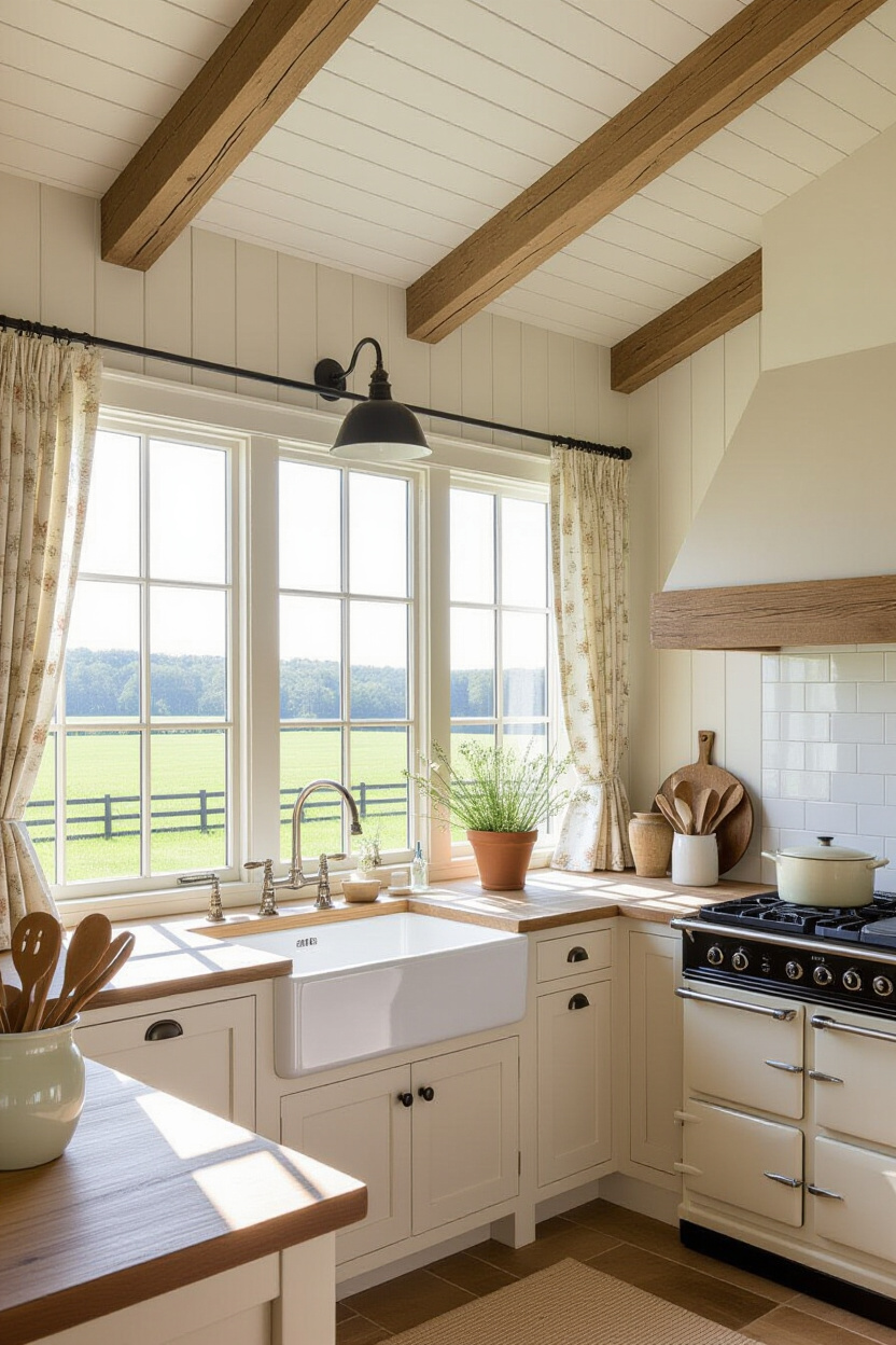 cottage kitchens, kitchen inspiration design, kitchen elements organization, kitchen room design, countertop decor