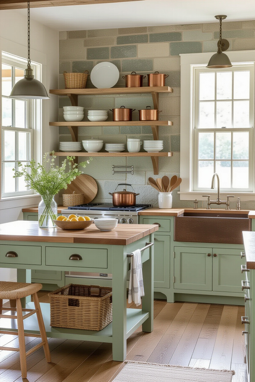 kitchen inspiration design, decor minimalist, dream kitchens design, dream house decor, colonial inspired kitchen