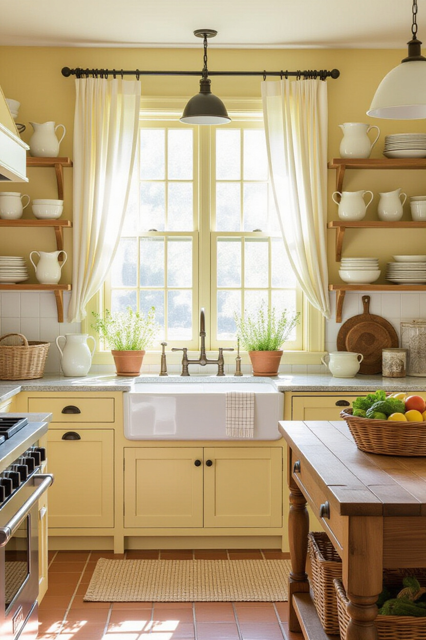 cottage kitchens, small kitchen decor, open kitchen white, dream house rooms, kitchen examples