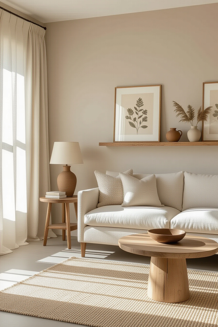 neutral living room ideas, neutral living room, neutral living room coffee tables wood, french cozy living room, dark couch living room ideas