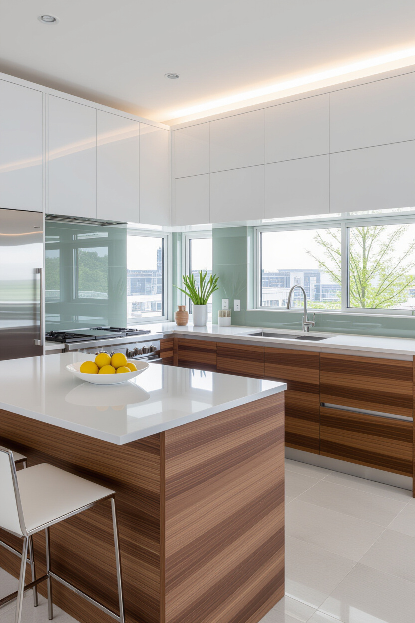 kitchen redo, diy kitchen storage, two tone kitchen cabinets, kitchen with open cabinets, diy kitchen