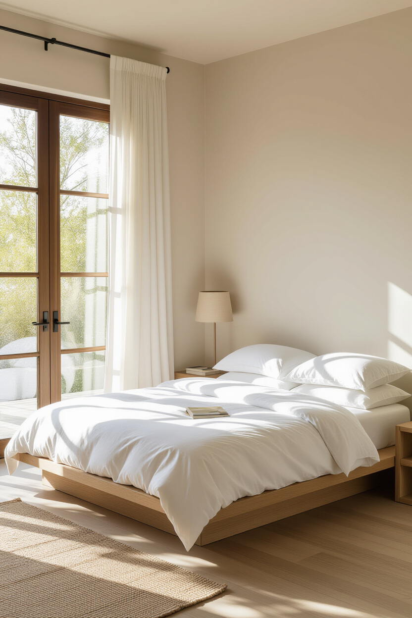 minimalist bedroom, aesthetic bedroom, room makeover bedroom, minimalist functional bedroom, modern minimalist cozy bedroom