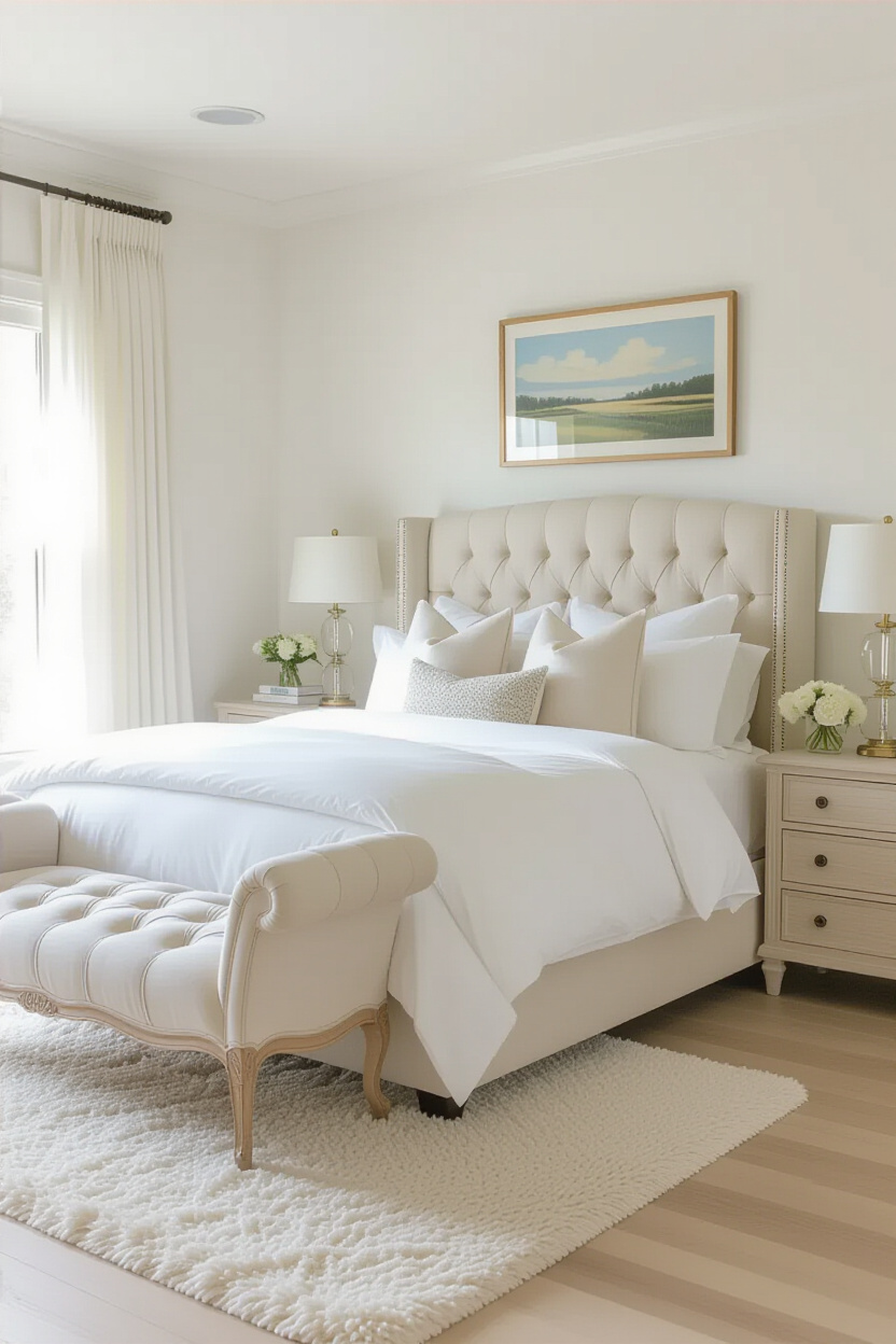 classy bedroom, modern luxury bedroom, modern airy bedroom, elegant guest bedroom, elegant traditional bedroom