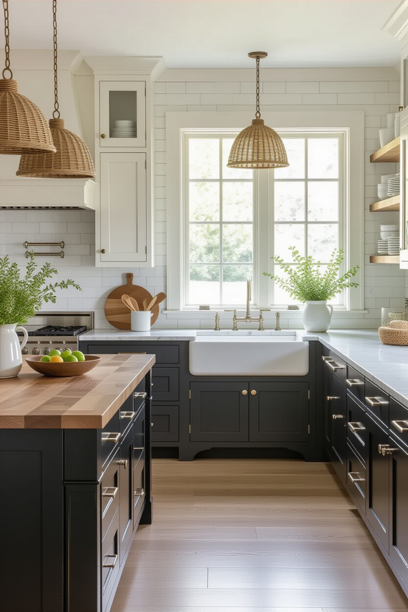 two tone kitchen cabinets, kitchen dual tone cabinets 36, two-tone kitchen furniture, two tone kitchen cabinets dark wood and white, two tone kitchen cabinets ideas