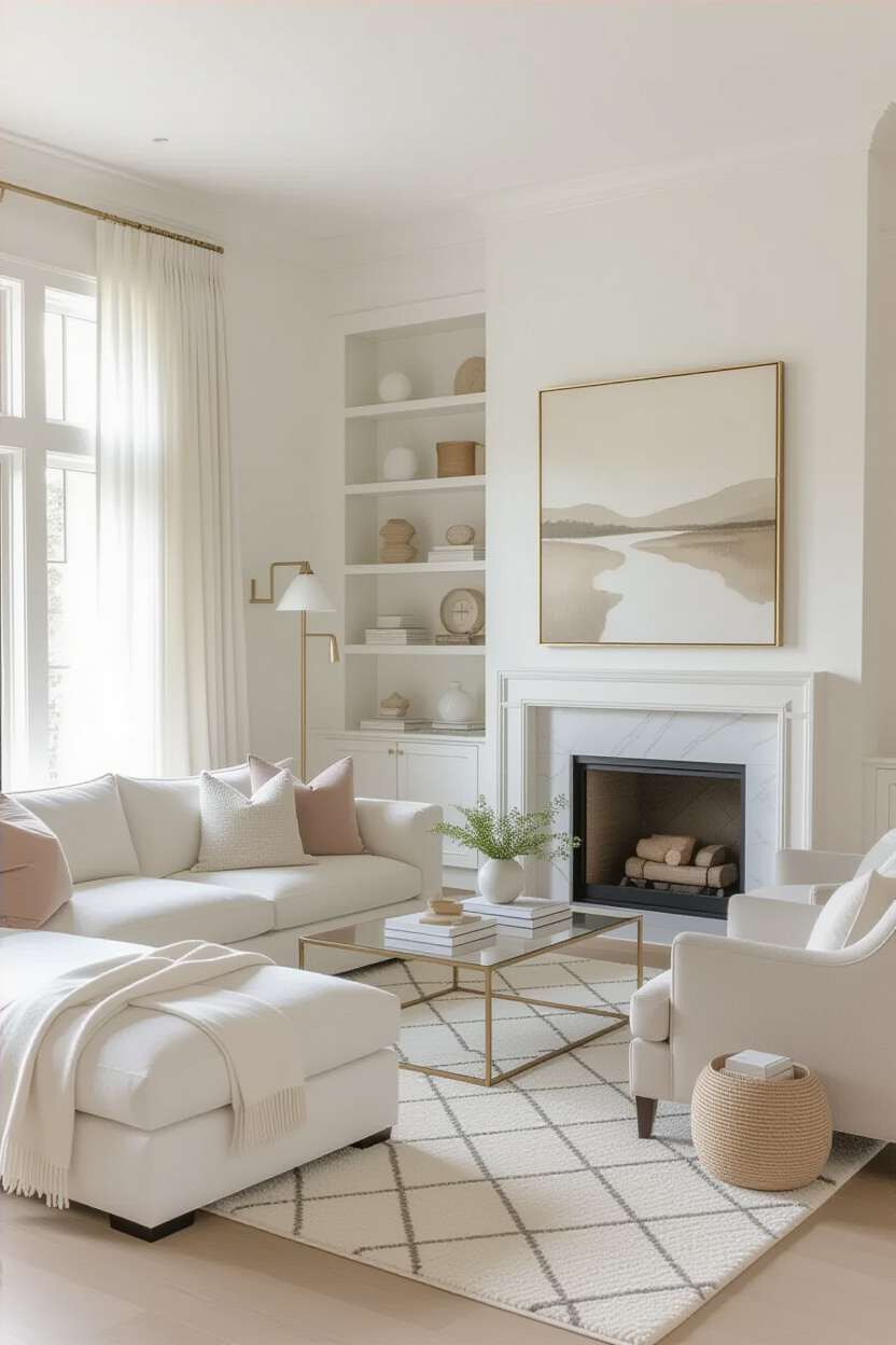 classy living room, elegant living room, earthy living room, modern rustic living room, minimalist living room
