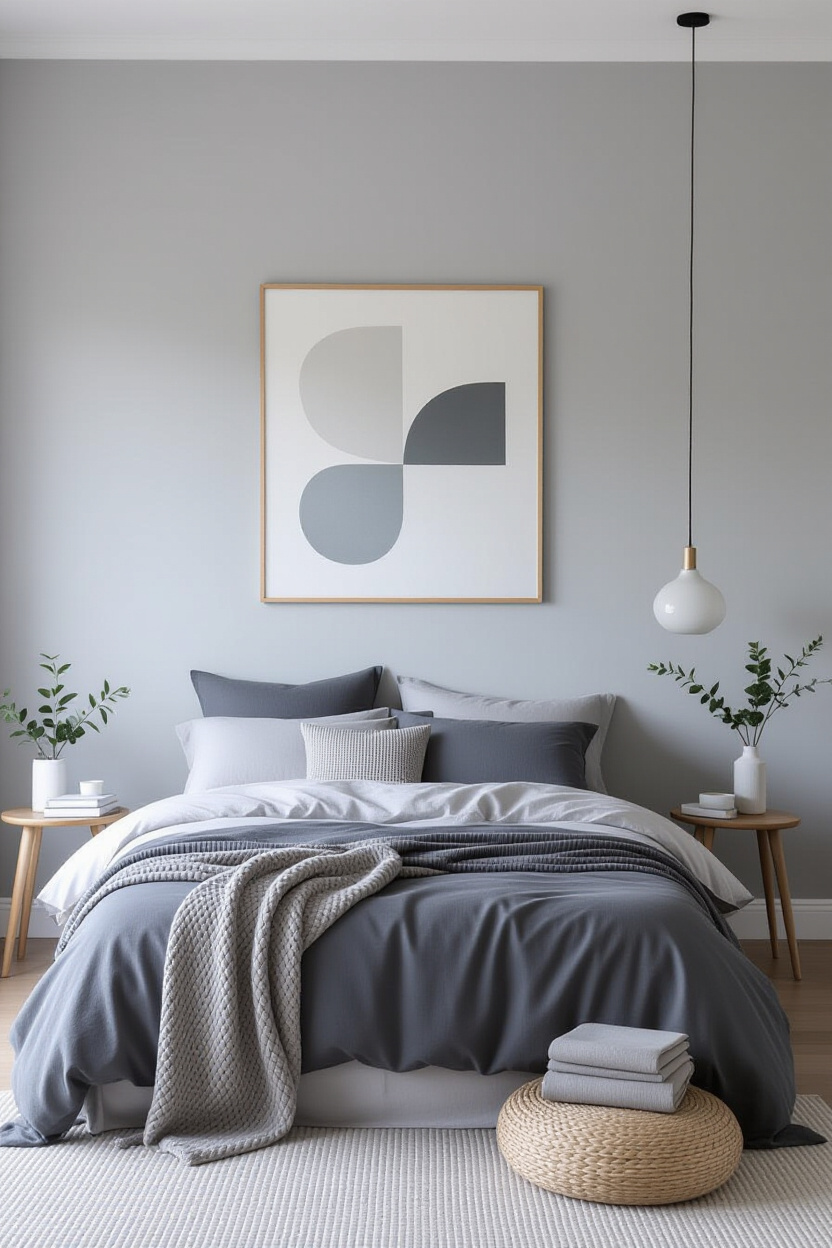 modern grey bedroom, grey bedroom colors, grey carpet bedroom, grey bedroom theme, grey room aesthetic ideas