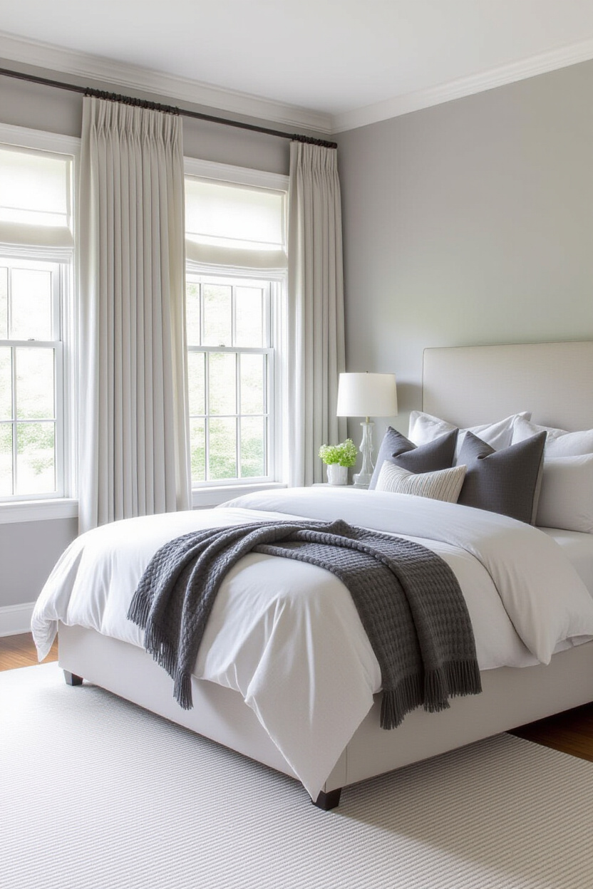 grey bedroom decor, modern grey bedroom, grey colour scheme bedroom, blue grey room bedrooms, bedroom colour palette