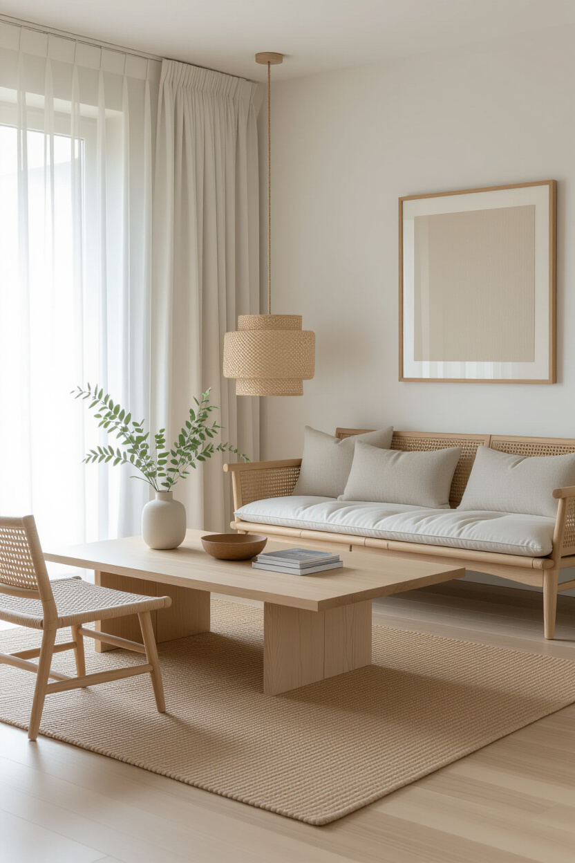 japandi design, japandi house, japandi zen interior, eclectic japandi interior, japandi inspo