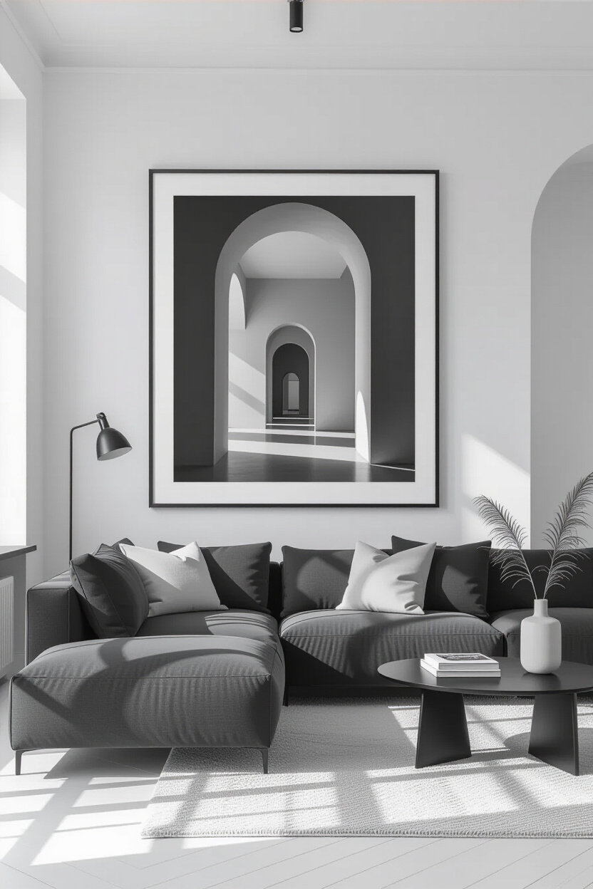 minimalist living room design, modern minimalist living room, living room mid century modern bohemian, minimal living room design, beige with color living room