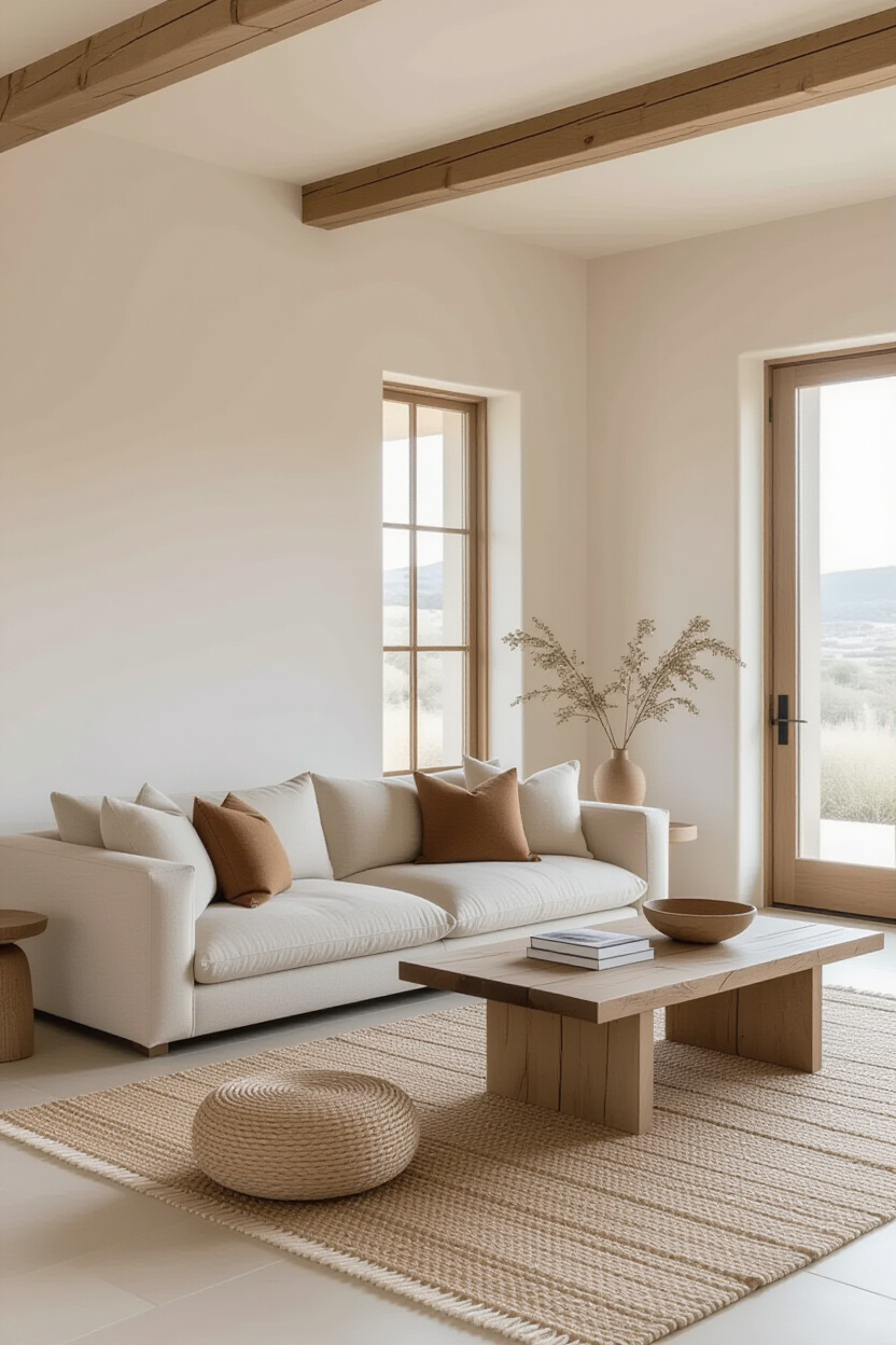 minimalist living, neutral living room, minimalist living room furniture, minimalist contemporary living room, soft minimalist living room