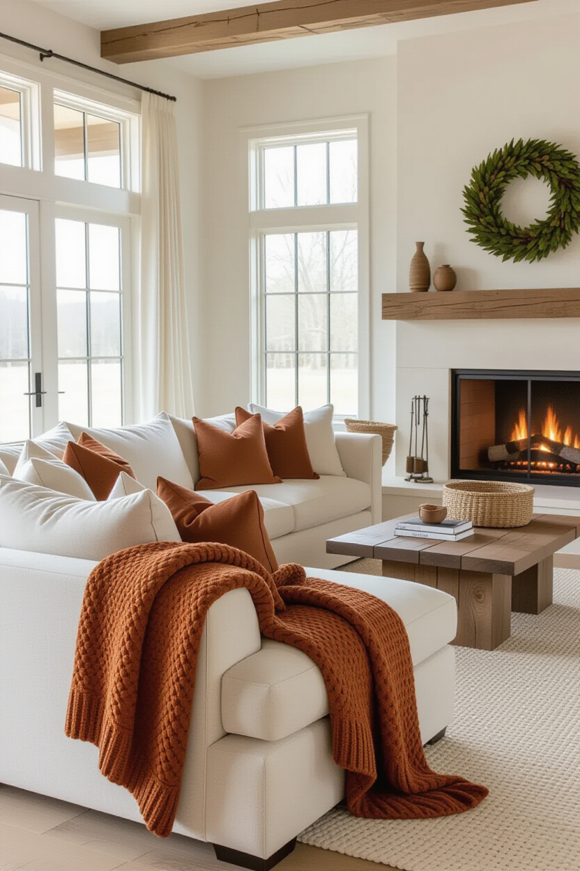 cozy living rooms, fall living room, dimly lit living room, cozy eclectic living room, cozy living room inspiration