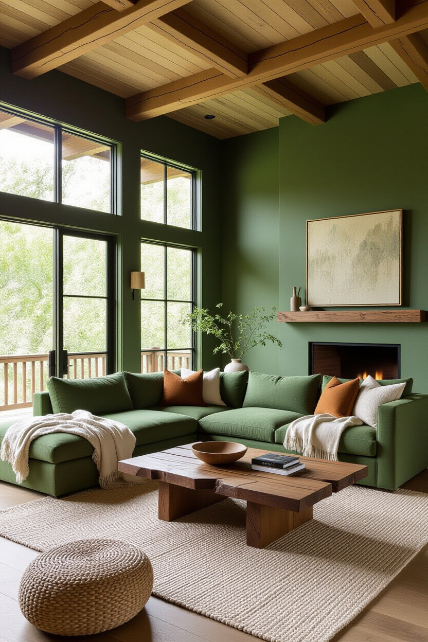 modern farmhouse living room, organic modern living room, french cozy living room, modern rustic living room design, contemporary living room