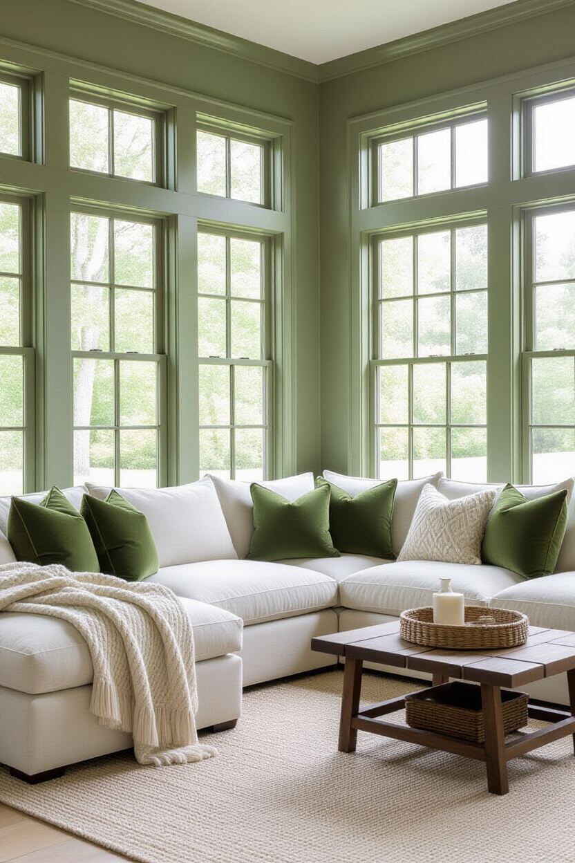 fall living room, small living room, simple living room with plants, cozy modern living room with fireplace, cozy living room with white walls