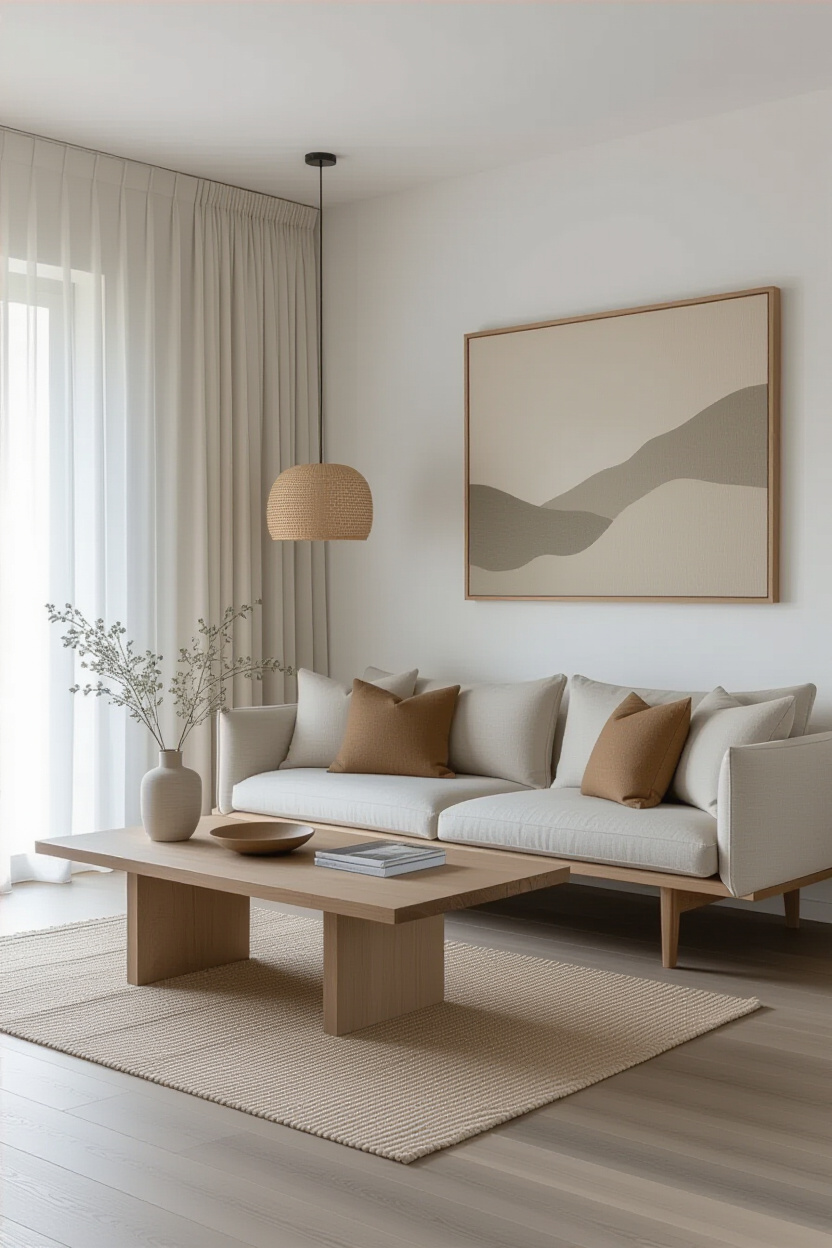 japandi living room, japandi interiors, japandi kitchen interior, scandinavian japanese interior, japandi modern kitchen