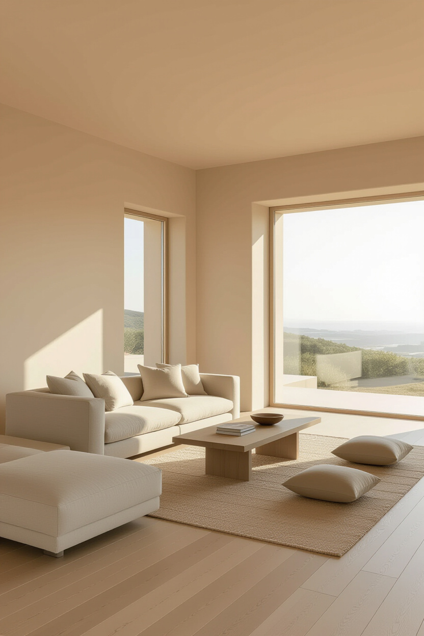 minimalist living, neutral living room, cozy minimalist living room small spaces, natural minimalist living room, home design living room