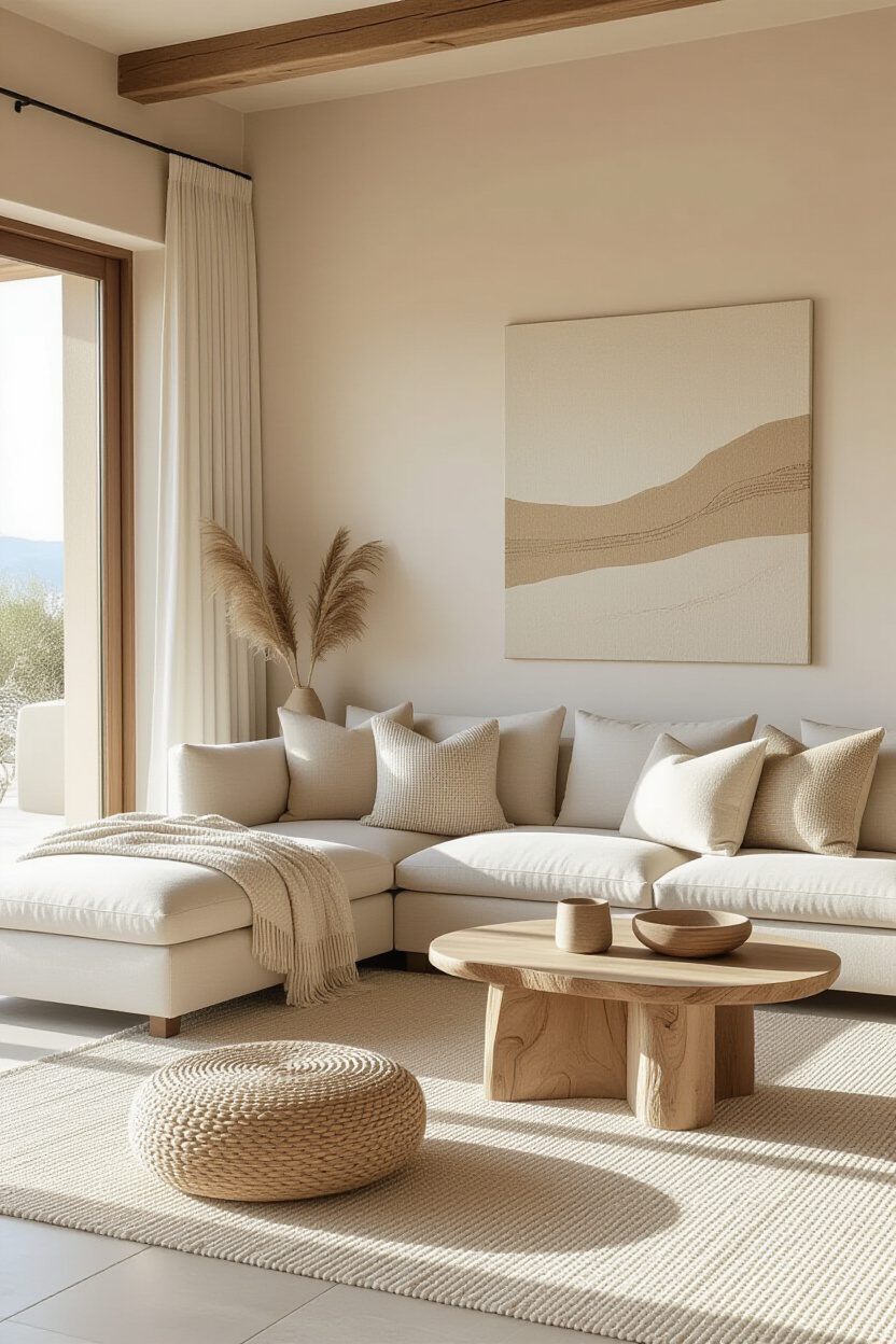 organic modern living room, organic living room, eco friendly living room ideas, minimalist bohemian living room, decor home living room