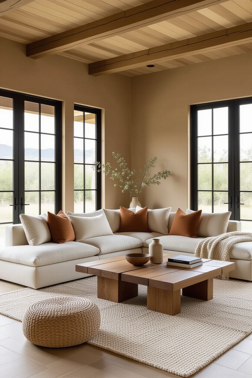 modern rustic living room, organic modern living room, ultra modern living room, modern rustic living room design, organic decor living room
