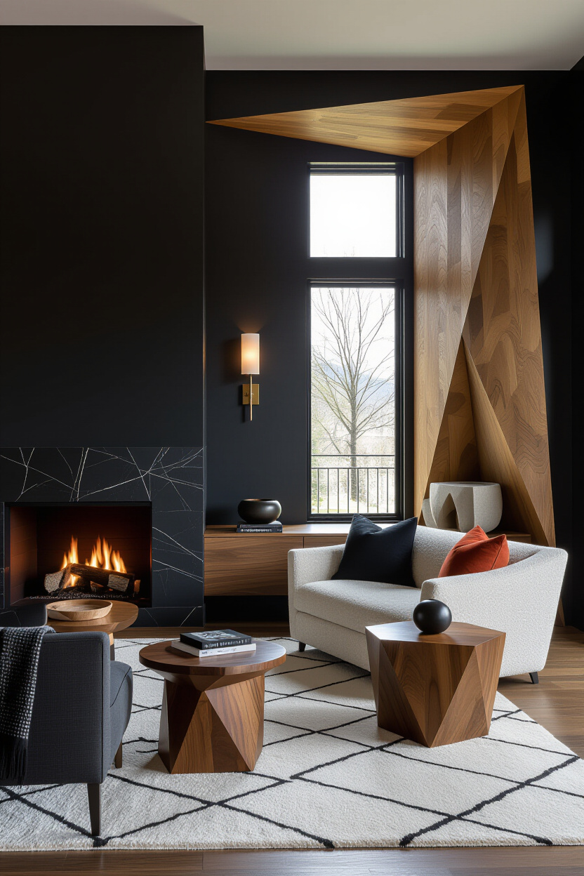 Accent Walls In Living Room
