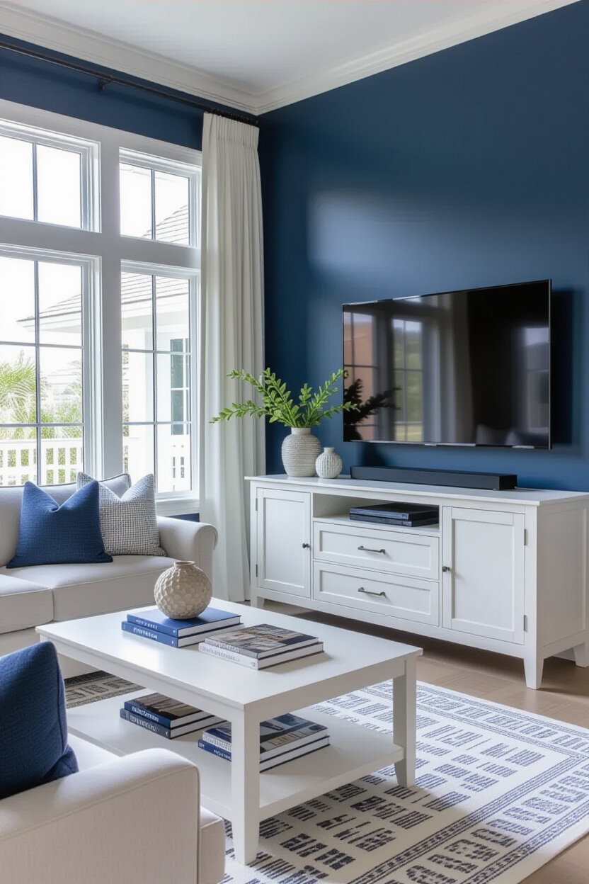 Accent Walls In Living Room