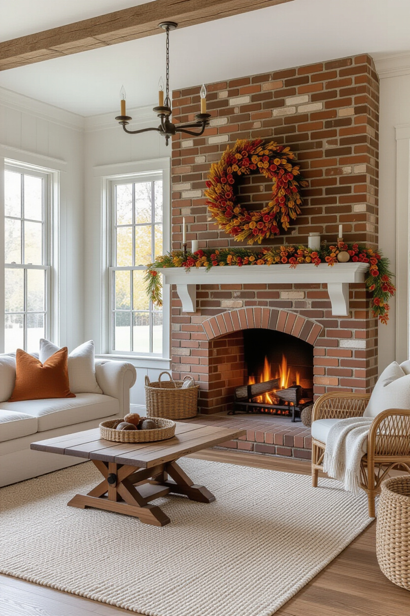 Cozy Fall Living Room