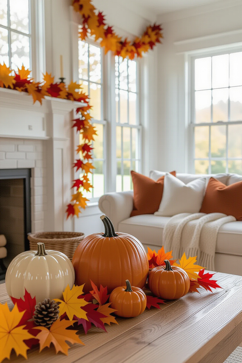 Fall Bathroom Decor