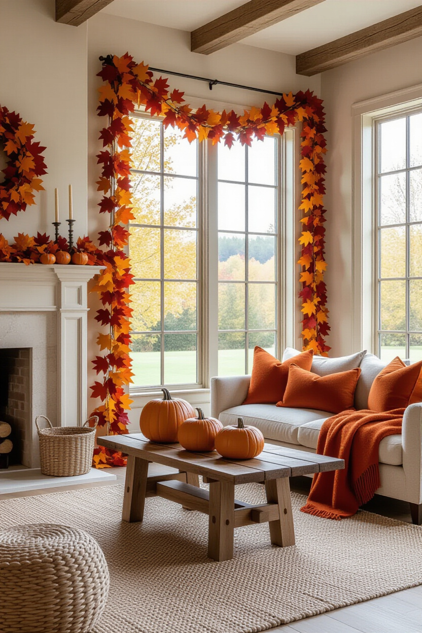 Fall Bathroom Decor